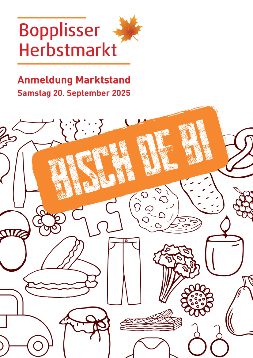 Bild für Event 'Bopplisser Herbstmarkt 20.09.2025'